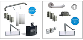 We have a range of door kits which have been specially selected for quick and easy installation