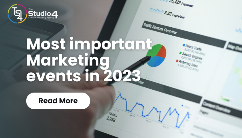 Most important Marketing events in 2023 - The Studio 4