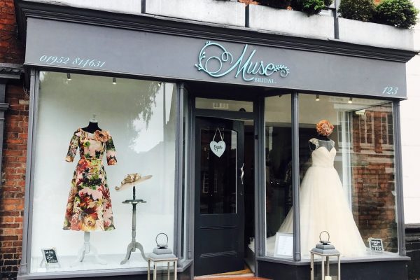 Muse Bridal Shop Signage Newport